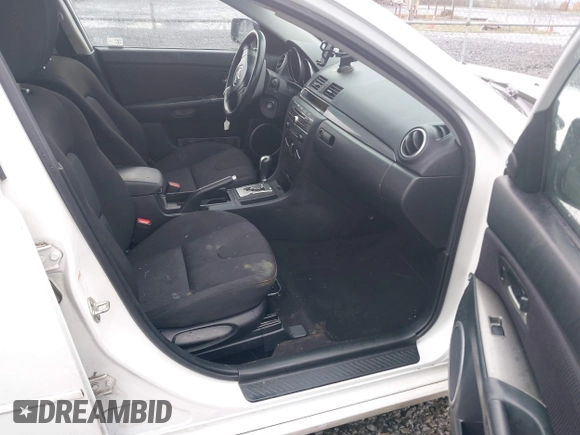 2008 Mazda Mazda3 s Sport with VIN JM1BK343381791106, listed as a IAAI auction lot 41845760 with 88,390 mi miles. Bid and sale history available at carsss.com. Image 5.