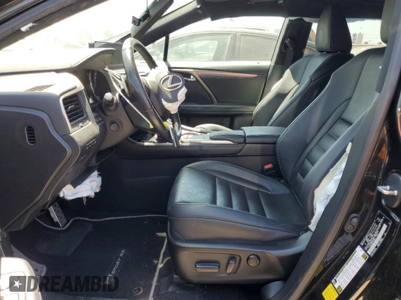 2021 Lexus RX with VIN 2T2YGMDA3MC059852, listed as a Copart auction lot 59737534 with 42,631 mi miles and Salvage Title. Bid and sale history available at carsss.com. Image 7.