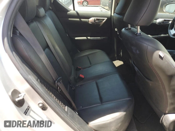 2013 Lexus CT 200h with VIN JTHKD5BH1D2162337, listed as a Copart auction lot 59230295 with 99,070 mi miles and Salvage title. Bid and sale history available at DreamBid. Image 10.