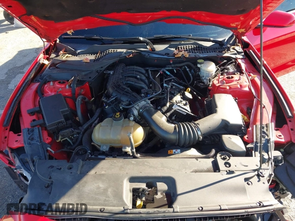 2016 Ford Mustang V6 with VIN 1FA6P8AM7G5201452, listed as a IAAI auction lot 40831733 with 97,592 mi miles and . Bid and sale history available at carsss.com. Image 10.