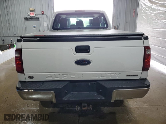 2016 Ford F-250 Lariat with VIN 1FT7W2B67GED07818, listed as a Copart auction lot 61246685 with 110,828 mi miles and Salvage title. Bid and sale history available at DreamBid. Image 6.
