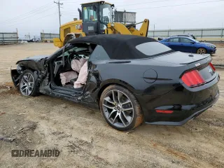 2015 Ford Mustang GT Premium with VIN 1FATP8FF6F5402223, listed as a Copart auction lot 44698185 with 47,078 mi miles and Salvage title. Bid and sale history available at DreamBid. Image 2.