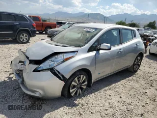 2017 Nissan LEAF SV with VIN 1N4BZ0CP9HC309859, listed as a Copart auction lot 59720875 with Not provided miles and Salvage title. Bid and sale history available at DreamBid. Image 1.