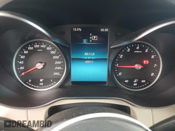 2021 Mercedes-Benz GLC 300 with VIN W1N0G8EB7MV268436, listed as a Copart auction lot 79032014 with 63,211 mi miles and Clean title. Bid and sale history available at DreamBid. Image 9.