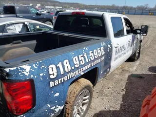 2015 Chevrolet Silverado 1500 LT with VIN 3GCUKREC4FG496959, listed as a IAAI auction lot 41817966 with 1 mi miles. Bid and sale history available at carsss.com. Image 4.