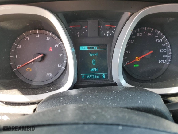 2015 Chevrolet Equinox LT with VIN 2GNALBEK6F1144514, listed as a Copart auction lot 52084465 with 156,750 mi miles and Clean Title. Bid and sale history available at carsss.com. Image 9.
