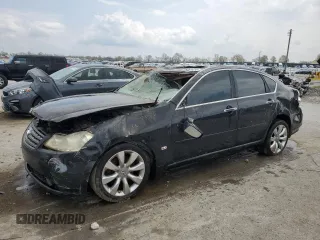 2007 Infiniti M x with VIN JNKAY01F27M452209, listed as a Copart auction lot 52574295 with 230,319 mi miles and Salvage Title. Bid and sale history available at carsss.com. Image 1.