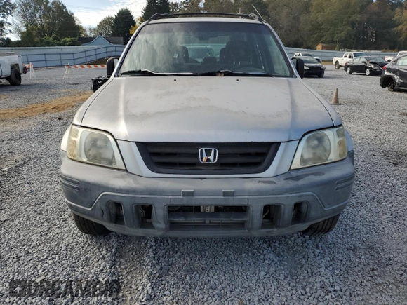 2001 Honda CR-V LX with VIN JHLRD28411S019499, listed as a Copart auction lot 76683944 with 257,124 mi miles and Salvage Title. Bid and sale history available at carsss.com. Image 5.