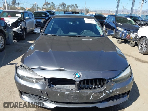 2015 BMW 3 Series 328i with VIN WBA3C1C51FK123852, listed as a IAAI auction lot 41857179 with 90,308 mi miles and . Bid and sale history available at carsss.com. Image 12.