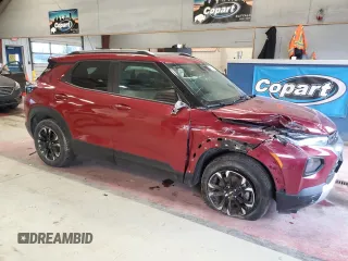2021 Chevrolet TrailBlazer LT with VIN KL79MRSL9MB006328, listed as a Copart auction lot 46825244 with 29,547 mi miles and . Bid and sale history available at DreamBid. Image 4.