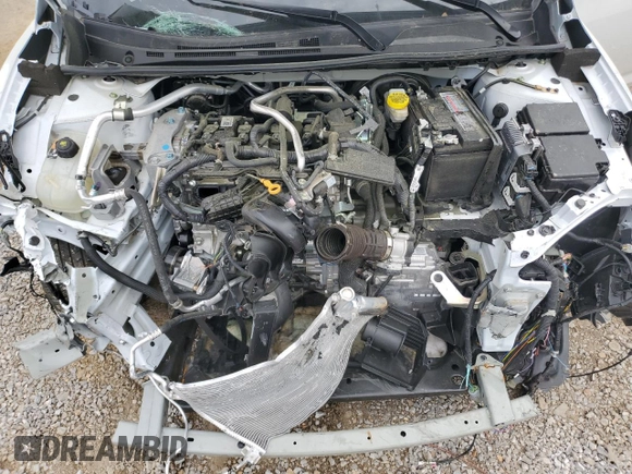 2024 Nissan Sentra SV with VIN 3N1AB8CV8RY321388, listed as a Copart auction lot 50821645 with 10,318 mi miles and Salvage Title. Bid and sale history available at DreamBid. Image 12.