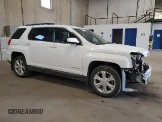2017 GMC Terrain SLE with VIN 2GKFLTEK6H6306107, listed as a Copart auction lot 53516345 with 90,399 mi miles and Salvage Title. Bid and sale history available at carsss.com. Image 4.