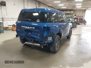 2024 Ford Bronco Sport Big Bend with VIN 3FMCR9B61RRF72020, listed as a IAAI auction lot 42188623 with 605 mi miles and . Bid and sale history available at DreamBid. Image 4.