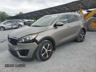 2017 Kia Sorento EX with VIN 5XYPH4A15HG249583, listed as a Copart auction lot 55510545 with 87,819 mi miles and Salvage title. Bid and sale history available at DreamBid. Image 1.