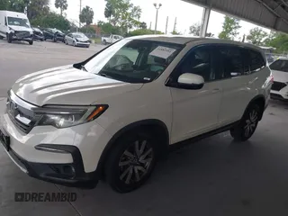 2019 Honda Pilot EX-L with VIN 5FNYF6H57KB011649, listed as a IAAI auction lot 41880951 with 99,504 mi miles. Bid and sale history available at carsss.com. Image 17.