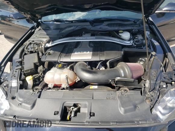 2018 Ford Mustang GT z VIN 1FA6P8CF5J5135182, wystawiony jako Copart lot #55926915 z przebiegiem 18 469 mil mil oraz Szkoda całkowita • Salvage title. Historia ofert i sprzedaży dostępna na DreamBid. Obrazek 11.