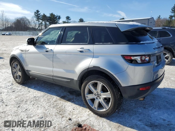 2012 Land Rover Range Rover Evoque Pure Premium with VIN SALVR2BG9CH604260, listed as a Copart auction lot 89135985 with 119,938 mi miles and Clean Title. Bid and sale history available at carsss.com. Image 2.
