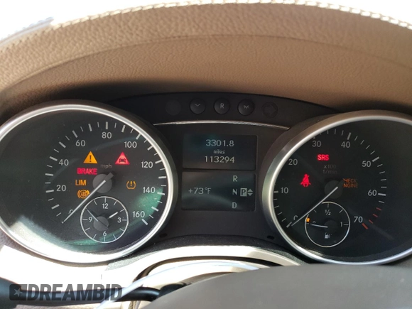 2007 Mercedes-Benz GL-Class with VIN 4JGBF71E07A134839, listed as a Copart auction lot 63412214 with 113,294 mi miles and Non Repairable. Bid and sale history available at carsss.com. Image 9.