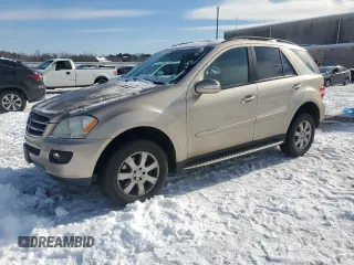2007 Mercedes-Benz M 3.0L with VIN 4JGBB22E57A247165, listed as a Copart auction lot 87360114 with 237,018 mi miles and Clean Title. Bid and sale history available at carsss.com. Image 1.