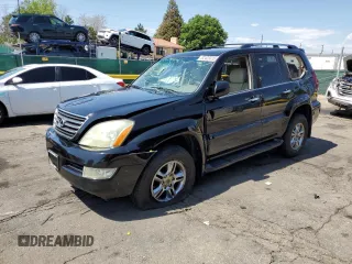 2009 Lexus GX 470 with VIN JTJBT20X390172347, listed as a Copart auction lot 62425615 with 138,091 mi miles and Salvage title. Bid and sale history available at DreamBid. Image 1.