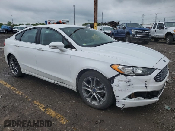 2017 Ford Fusion SE z VIN 3FA6P0H72HR241423, wystawiony jako Copart lot #56777945 z przebiegiem 105 223 mil mil oraz Czysty tytuł • Clean title. Historia ofert i sprzedaży dostępna na DreamBid. Obrazek 4.