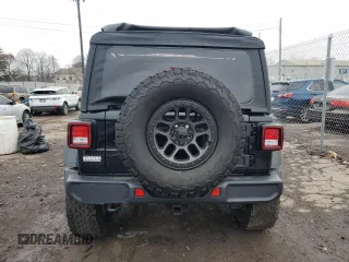 2023 Jeep Wrangler Sport Altitude with VIN 1C4HJXDN6PW525828, listed as a Copart auction lot 87888005 with Not Provided miles and Salvage Title. Bid and sale history available at DreamBid. Image 6.