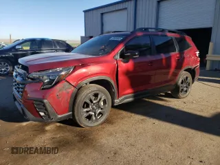 2024 Subaru Ascent Onyx with VIN 4S4WMAHD9R3401680, listed as a Copart auction lot 53834065 with 13,547 mi miles and Salvage title. Bid and sale history available at DreamBid. Image 1.