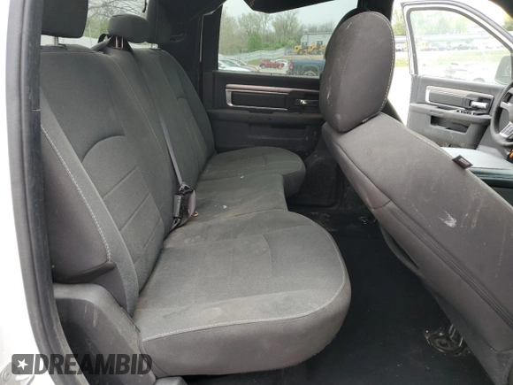 2024 Ram 1500 Classic Warlock with VIN 1C6RR7LG1RS157592, listed as a Copart auction lot 53907815 with 27,175 mi miles and Salvage Title. Bid and sale history available at carsss.com. Image 11.