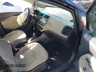 2013 Kia Rio SX with VIN KNADN4A32D6211574, listed as a IAAI auction lot 41671851 with 224,203 mi miles. Bid and sale history available at carsss.com. Image 5.