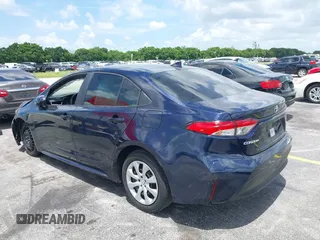 2024 Toyota Corolla LE with VIN 5YFB4MDEXRP111863, listed as a IAAI auction lot 40083084 with 40,206 mi miles. Bid and sale history available at carsss.com. Image 3.
