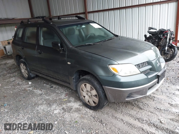 2005 Mitsubishi Outlander LS z VIN JA4LZ31F65U018214, wystawiony jako IAAI lot #42311539 z przebiegiem 282 298 mil mil oraz . Historia ofert i sprzedaży dostępna na DreamBid. Obrazek 1.