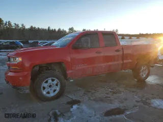 2017 Chevrolet Silverado 1500 Custom with VIN 1GCVKPECXHZ213055, listed as a Copart auction lot 43852015 with 126,431 mi miles and Salvage Title. Bid and sale history available at carsss.com. Image 1.