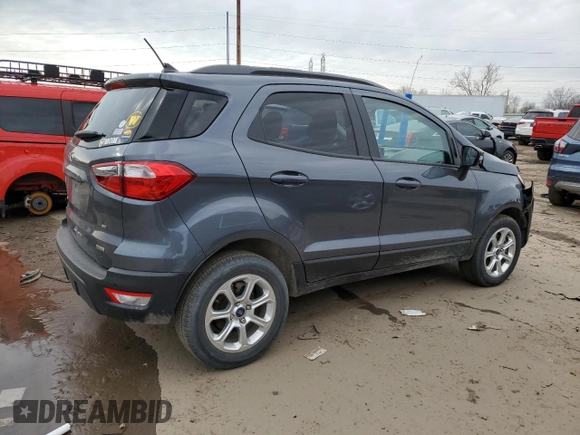 2019 Ford EcoSport SE with VIN MAJ3S2GE4KC271607, listed as a Copart auction lot 52169385 with 29,275 mi miles and Clean Title. Bid and sale history available at DreamBid. Image 3.