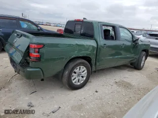 2022 Nissan Frontier S with VIN 1N6ED1EJ8NN627182, listed as a Copart auction lot 83795734 with 40,408 mi miles and Salvage Title. Bid and sale history available at carsss.com. Image 3.