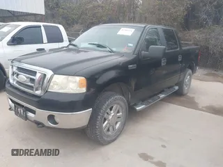 2008 Ford F-150 XL with VIN 1FTRW14W58FC29485, listed as a IAAI auction lot 41708554 with 297,244 mi miles. Bid and sale history available at carsss.com. Image 2.