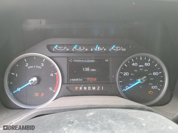 2017 Ford Super Duty F-250 SRW Lariat with VIN 1FT7W2BT8HEB89527, listed as a Copart auction lot 43821895 with 245,838 mi miles and Salvage Title. Bid and sale history available at carsss.com. Image 9.