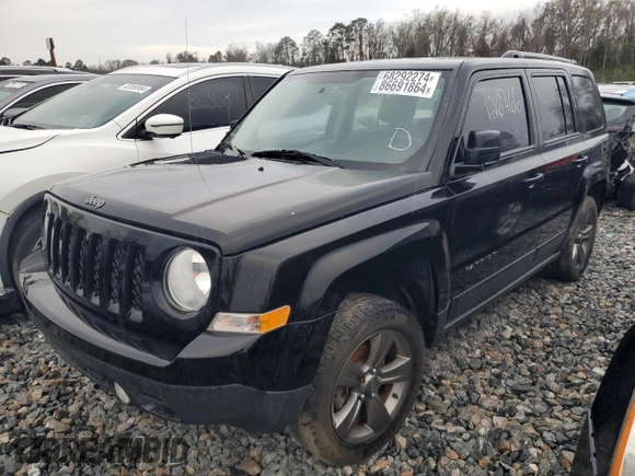 2016 Jeep Patriot Sport with VIN 1C4NJPBA6GD694228, listed as a Copart auction lot 86691864 with 126,766 mi miles and Non Repairable. Bid and sale history available at carsss.com. Image 1.