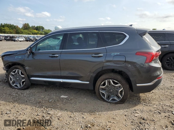 2023 Hyundai Santa Fe Hybrid Limited with VIN 5NMS5DA16PH018103, listed as a Copart auction lot 71707474 with 19,712 mi miles and Salvage Title. Bid and sale history available at carsss.com. Image 2.