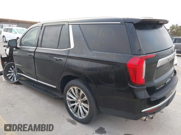 2021 GMC Yukon Denali with VIN 1GKS2DKL3MR308321, listed as a IAAI auction lot 41771365 with 63,415 mi miles. Bid and sale history available at carsss.com. Image 3.
