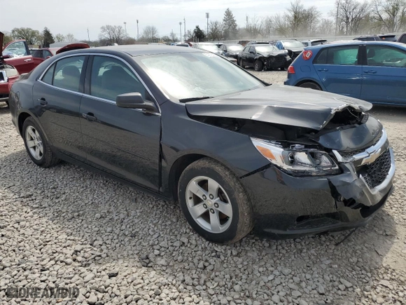 2015 Chevrolet Malibu LS with VIN 1G11B5SL7FF252250, listed as a Copart auction lot 51973505 with 148,800 mi miles and Salvage Title. Bid and sale history available at carsss.com. Image 4.