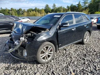 2015 Kia Sorento SX Limited with VIN 5XYKWDA75FG640282, listed as a Copart auction lot 73788784 with 105,519 mi miles and Salvage Title. Bid and sale history available at carsss.com. Image 1.
