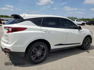 2019 Acura RDX w/A-Spec Pkg with VIN 5J8TC2H64KL014320, listed as a Copart auction lot 53354005 with 71,652 mi miles and Salvage Title. Bid and sale history available at DreamBid. Image 3.