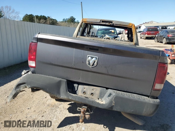 2019 Ram 1500 Classic Tradesman with VIN 1C6RR6FG4KS603536, listed as a Copart auction lot 47208065 with 0 mi miles and Salvage Title. Bid and sale history available at carsss.com. Image 6.