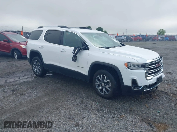 2023 GMC Acadia SLT with VIN 1GKKNML4XPZ156685, listed as a IAAI auction lot 42231988 with 61,094 mi miles and . Bid and sale history available at DreamBid. Image 1.