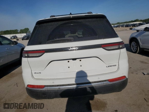 2023 Jeep Grand Cherokee Limited z VIN 1C4RJHBG1PC523873, wystawiony jako Copart lot #55999025 z przebiegiem 63 273 mil mil oraz Szkoda całkowita • Salvage title. Historia ofert i sprzedaży dostępna na DreamBid. Obrazek 6.