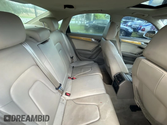2009 Audi A4 Premium Plus with VIN WAUSF78K09A091152, listed as a Copart auction lot 65598205 with 134,767 mi miles and Clean title. Bid and sale history available at DreamBid. Image 6.