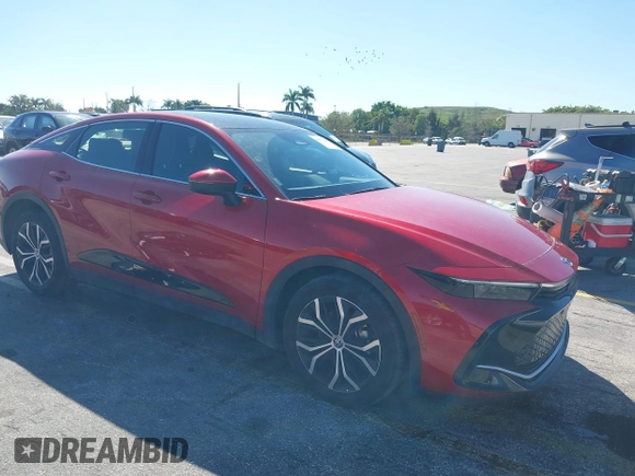 2024 Toyota Crown XLE with VIN JTDAAAAF0R3028242, listed as a IAAI auction lot 41673482 with 19,306 mi miles and . Bid and sale history available at DreamBid. Image 1.