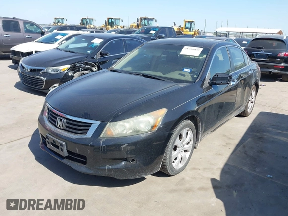 2008 Honda Accord EX with VIN 1HGCP36768A082676, listed as a IAAI auction lot 41998935 with 158,955 mi miles and . Bid and sale history available at DreamBid. Image 2.