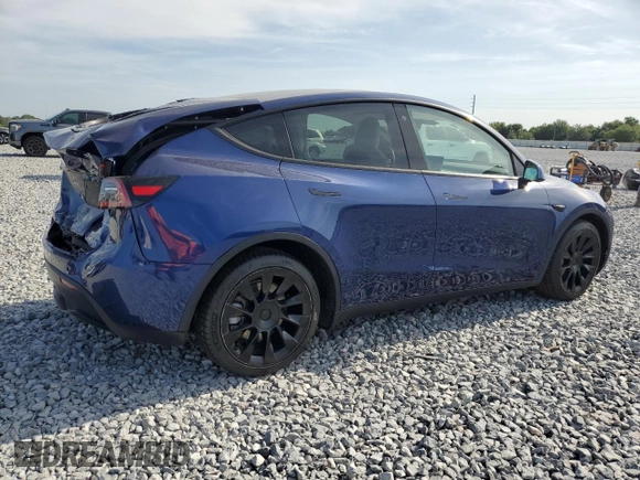 2022 Tesla Model Y Long Range z VIN 7SAYGDEE2NF433907, wystawiony jako Copart lot #54402215 z przebiegiem 44 765 mil mil oraz Szkody całkowita. Historia ofert i sprzedaży dostępna na DreamBid. Obrazek 3.