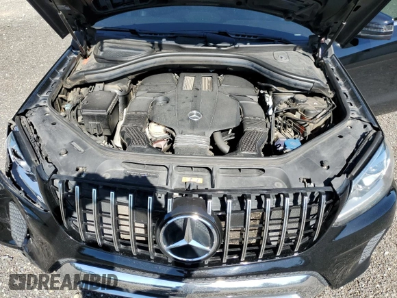 2017 Mercedes-Benz GLS 450 z VIN 4JGDF6EEXHA854678, wystawiony jako Copart lot #58337425 z przebiegiem 107 304 mil mil oraz Szkoda całkowita • Salvage title. Historia ofert i sprzedaży dostępna na DreamBid. Obrazek 12.